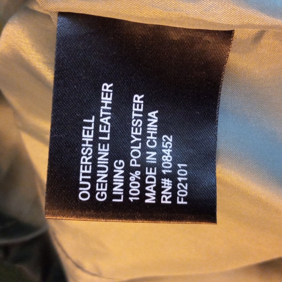 Vintage - Monterey Bay - 100% Suede - Seafoam Green - Button Up Jacket - *MED* - Picture 9 of 10